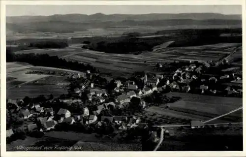 Ak Villingendorf bei Rottweil, Fliegeraufnahme