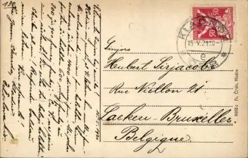 Ak Koleč Kladno Kladen Mittelböhmen, Rathaus, Kloster, Bezirkskrankenhaus