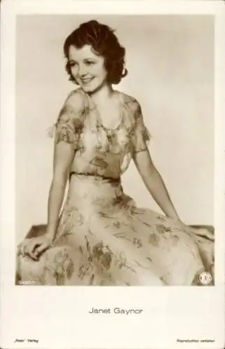 Ak Schauspielerin Janet Gaynor, Portrait