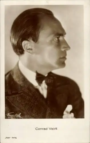 Ak Schauspieler Conrad Veidt, Portrait