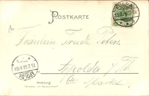 Litho Radfahrer, All Heil