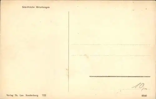 Ak Sønderborg Sonderburg Dänemark, Reichsbank