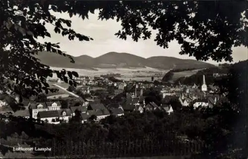 Ak Bad Laasphe in Westfalen, Gesamtansicht, Berge