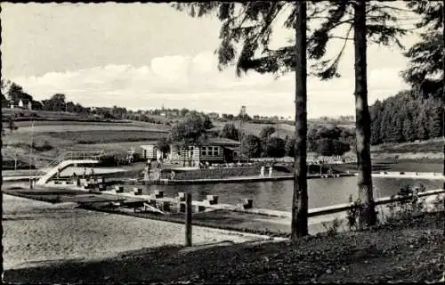 Ak Hohegeiß Braunlage im Oberharz, Waldschwimmbad