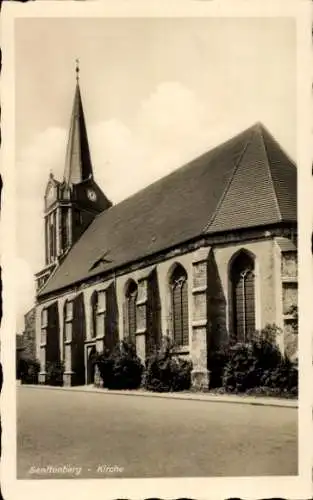 Ak Senftenberg in der Niederlausitz, Kirche