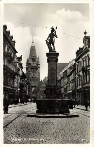 Ak Freiburg im Breisgau, Kaiserstraße