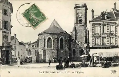 Ak La Ferte sous Jouarre Seine et Marne, Kirche