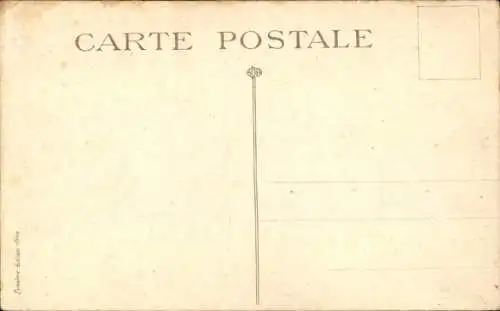 Ak Bullfight, Scene du Cachetero, La Puntilla