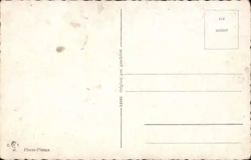 Gedicht Ak Des Jägers Klage, Portrait von einem bärtigen Jäger