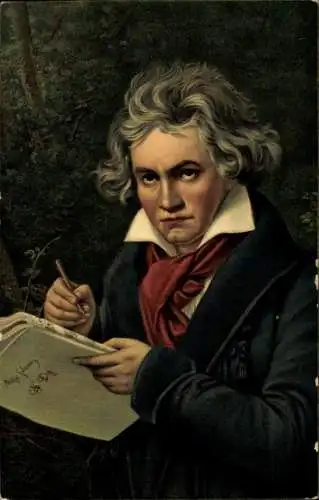 Künstler Ak Stieler J. K., L. van Beethoven, Nr. 29140