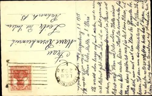 Ak Magdeburg an der Elbe, Dom, Elbe, Breiter Weg