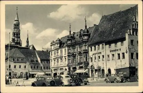 Ak Zwickau in Sachsen, Hauptmarkt mit Dom