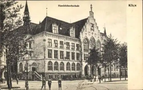 Ak Köln am Rhein, Handelshochschule