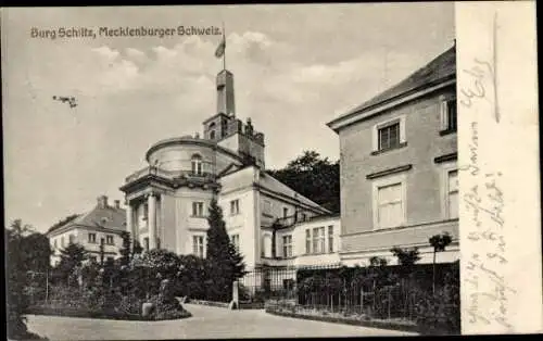 Ak Burg Schlitz Hohen Demzin Meckl. Schweiz, Villenviertel