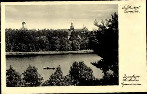 Ak Templin in der Uckermark, Joachim Thalscher Gymnasium