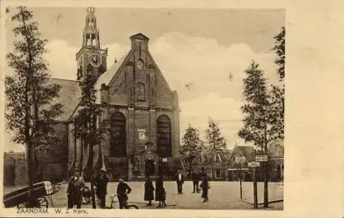 Ak Zaandam Zaanstad Nordholland, Kirche