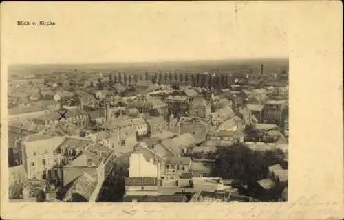 Ak Hansestadt Bremen, Stadt von der Kirche aus gesehen