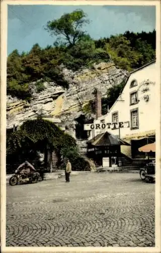 Ak Remouchamps Aywaille Wallonien Lüttich, Eingang zur Grotte