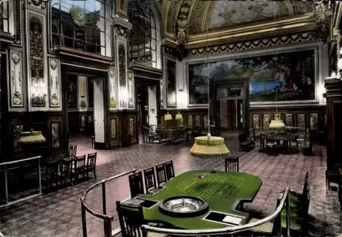 Ak Monte Carlo Monaco, Casino, Spielsaal, Roulette