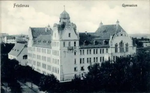 Ak Berlin Schöneberg Friedenau, Gymnasium