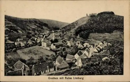 Ak Bad Dürkheim am Pfälzerwald, Ruine Kloster Limburg