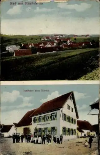 Ak Bleichstetten St. Johann in Württemberg, Gasthaus zum Hirsch