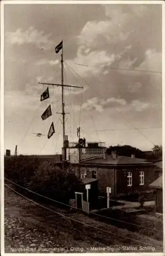 Ak Horumersiel Wangerland Oldenburg, Marine Signal Station Schillig