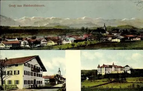 Ak Reichersbeuern in Oberbayern, Panorama