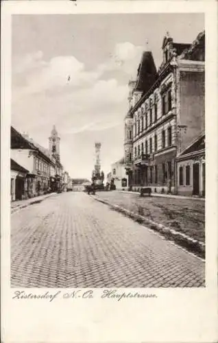 Ak Zistersdorf Niederösterreich, Hauptstraße