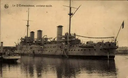 Ak Entrecasteaux Var, Kriegsschulschiff