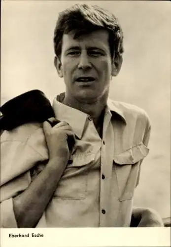 Ak Schauspieler Eberhard Esche, Portrait, DEFA Film, Mord am Montag