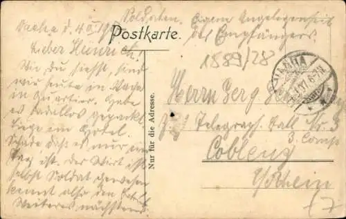 Ak Vacha in der Rhön Thüringen, Panorama