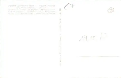 Ak Lauda Königshofen in Tauberfranken, Gasthof Goldener Stern