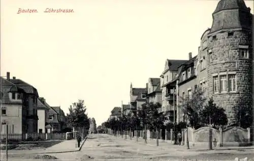 Ak Bautzen in der Oberlausitz, Löhrstraße