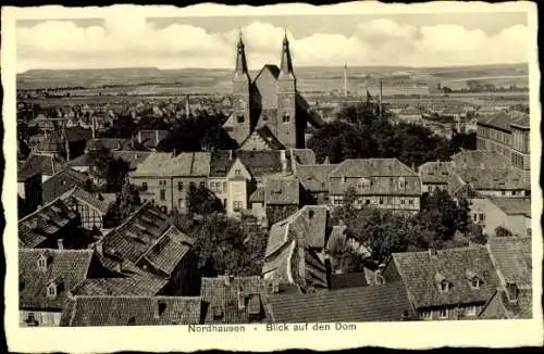 Ak Nordhausen am Harz, Blick auf den Dom