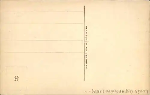 Ak Zeichne, 5. Deutsche Reichsanleihe, Hand mit Füller