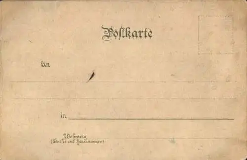 Ak Freudenstadt im Schwarzwald, Totalansicht, Mondlicht