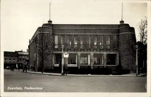 Ak Zaandam Zaanstad Nordholland, Postamt