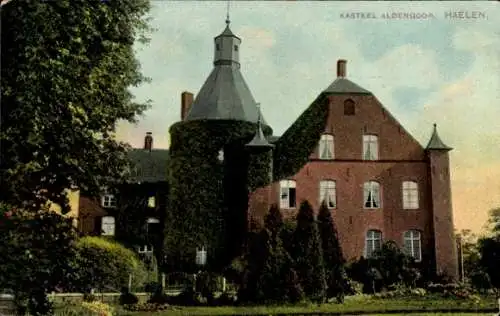 Ak Haelen Limburg Niederlande, Kasteel Aldengoor