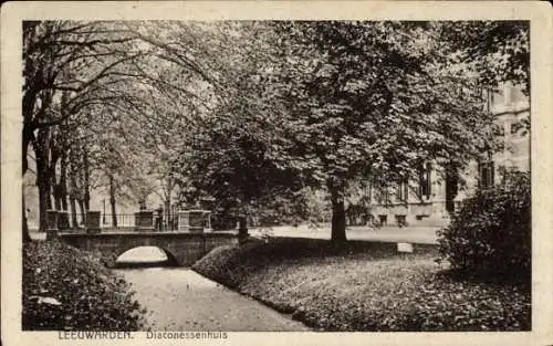 Ak Leeuwarden Friesland Niederlande, Diakonissenhaus