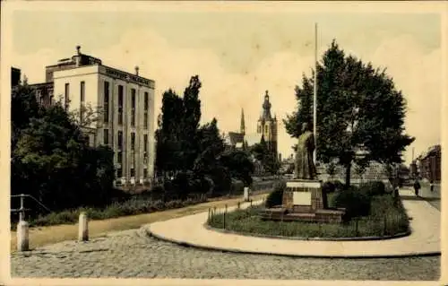 CPA Aerschot Aarschot Flandre Brabant Flamand, Monument Peter Raskin