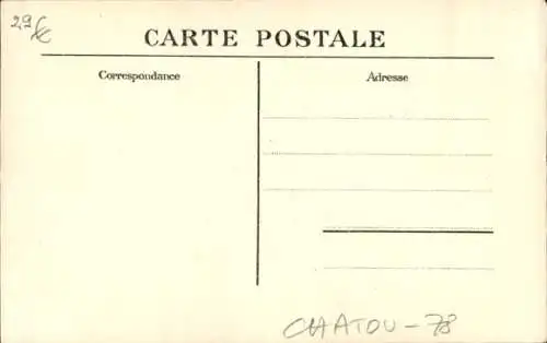 Ak Chatou Yvelines, Begräbnis Maurice Berteaux, Das Parlament im Trauerzug, 1911