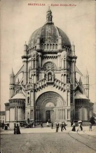 Ak Brüssel Brüssel, Kirche Sainte Marie