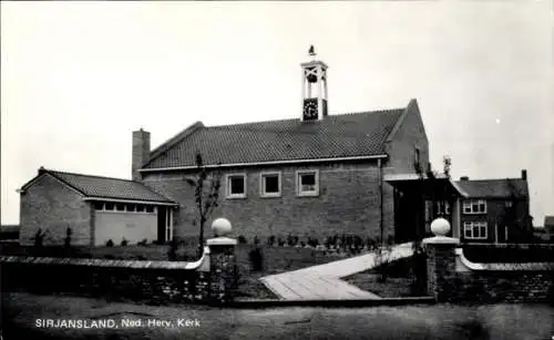 Ak Sirjansland Zeeland Niederlande, Ned. Herv. Kerk