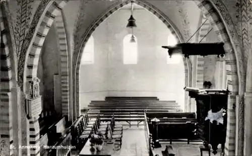 Ak Hantumhuizen Friesland Niederlande, St. Annakerk