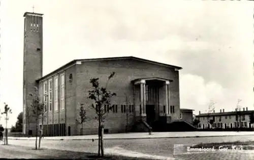 Ak Emmeloord Flevoland Niederlande, Geref. Kerk