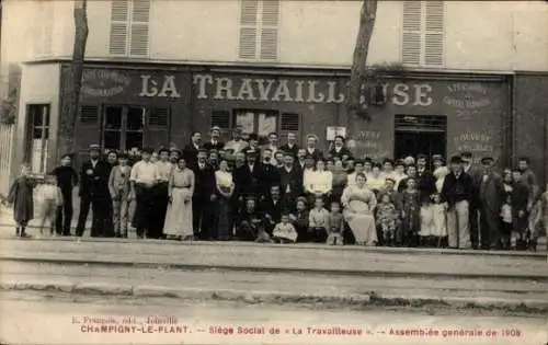 CPA Le Plant Champigny sur Marne Val de Marne, Siége Social de La Travailleuse