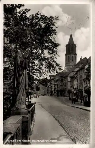 Ak Rottweil am Neckar, Hochbrücktorstraße