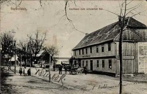 Ak Siptenfelde Harzgerode im Harz, Gasthaus zum schwarzen Bär