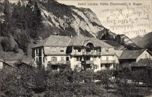 Ak Vättis Bad Ragaz Kanton St. Gallen, Hotel Lerche